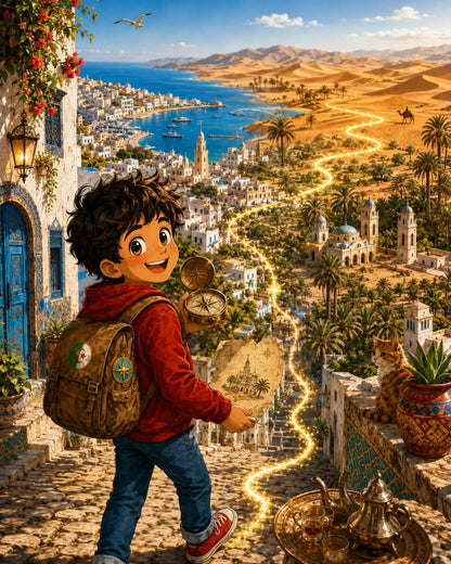 Pack Cahier d'activités Mon Algérie + 1 Mini Bd interactive